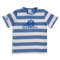 local Kinder Ringel T-Shirt BSM 1922 110/116 blau