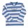Langarm local Kinder Ringel T-Shirt Boot 1933 86/92 blau-weiß
