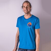 wuj Männer-T-Shirt XL azur