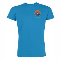 wuj Männer-T-Shirt XL azur