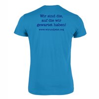 wuj Männer-T-Shirt 3XL azur