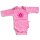 Langarm-Baby-Body Seesternchen local pink/lila/weiß-62/68